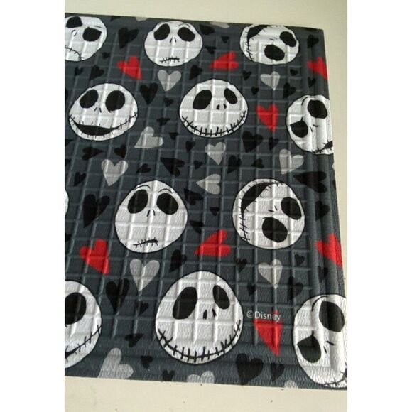 Nightmare Before Christmas Jack Skellington Valentines Rubber Outdoor Mat 18x30” - Picture 6 of 16